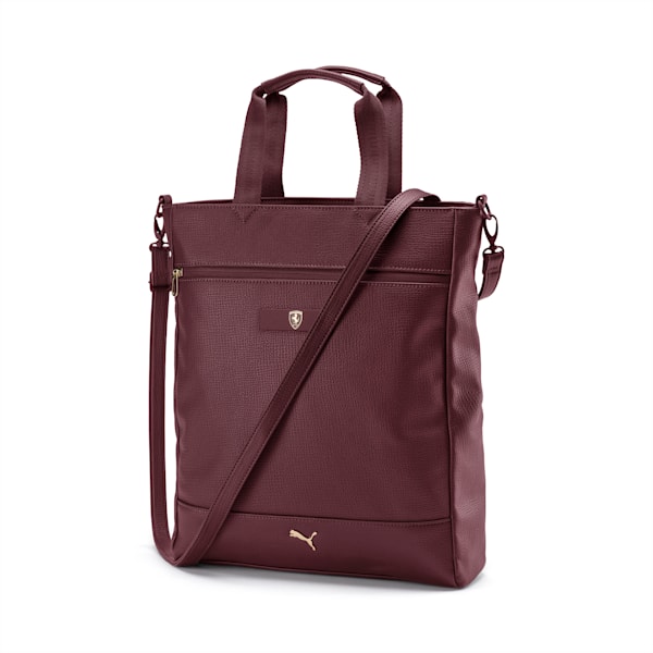 Ferrari Lifestyle Women's Shopper Bag, Vineyard Wine, extralarge-IND