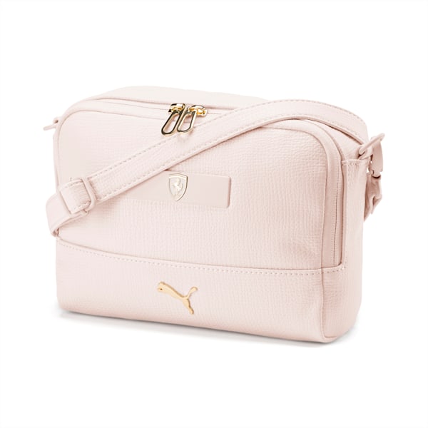 PUMA x Ferrari Mini Women's handbag, Pastel Parchment, extralarge-IND