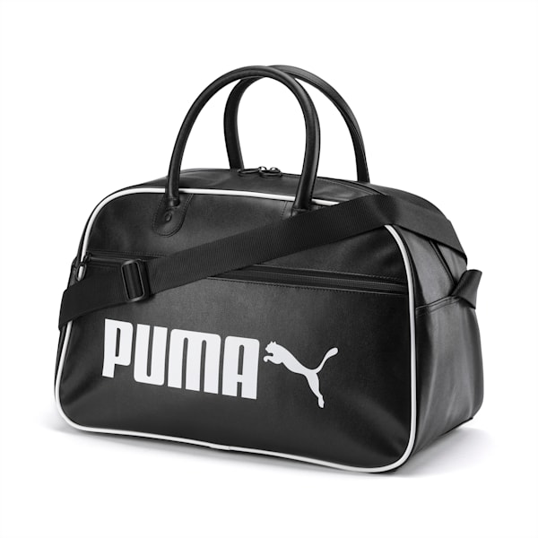 Campus Retro Grip Bag, Puma Black, extralarge