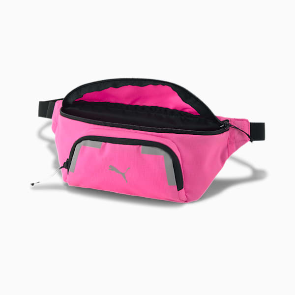 Large Running Waist Bag, Luminous Pink, extralarge