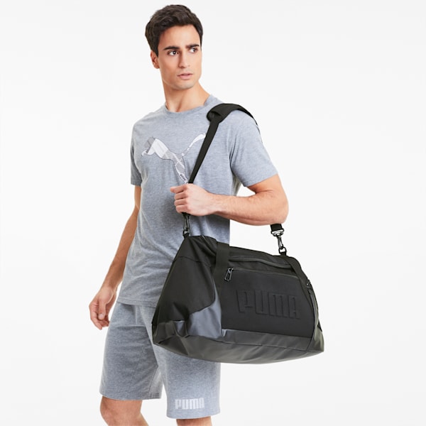 Gym Duffel Bag, Puma Black, extralarge