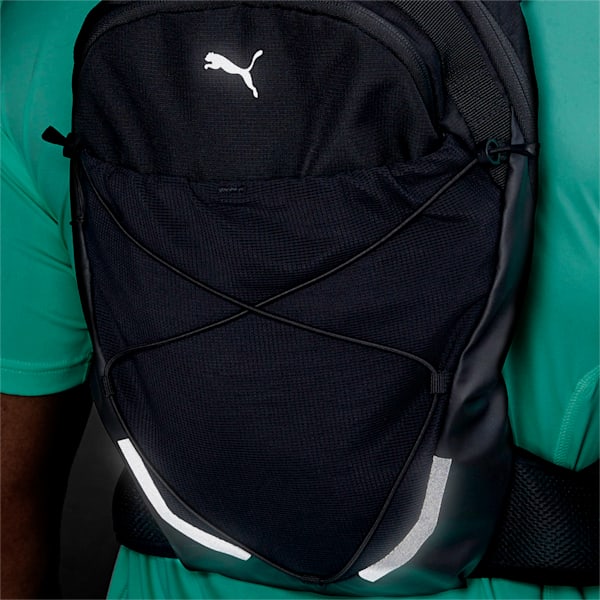 Reflective Tec Running Backpack, Puma Black, extralarge-IND