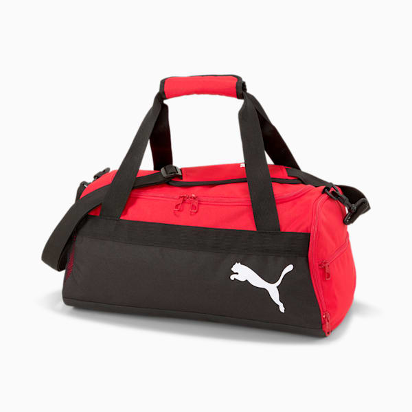 teamGOAL Small Duffel Bag, Puma Red-Puma Black, extralarge-IND