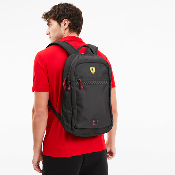 Scuderia Ferrari Fanwear Backpack, Puma Black, extralarge