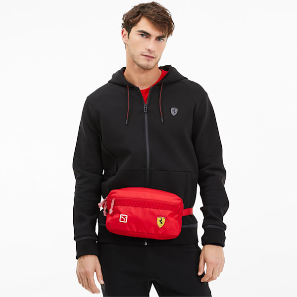 Scuderia Ferrari Fanwear Waist Bag, Rosso Corsa, extralarge