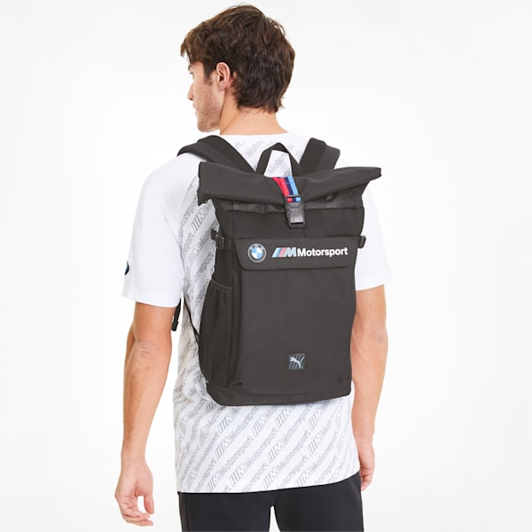 BMW M Motorsport Backpack, Puma Black, extralarge