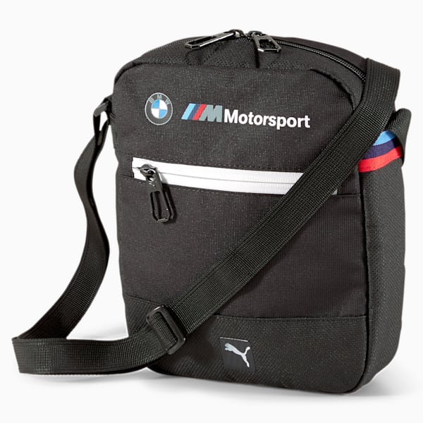 BMW M Motorsport Lifestyle Portable Bag, Puma Black, extralarge