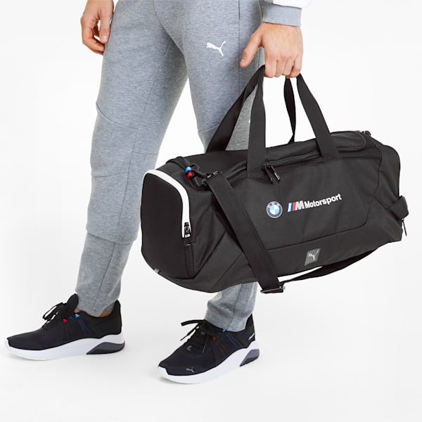 BMW M Motorsport Duffel Bag, Puma Black, extralarge