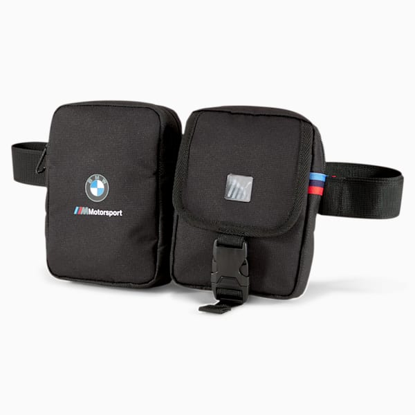 BMW M Motorsport Utility Waist Bag, Puma Black, extralarge
