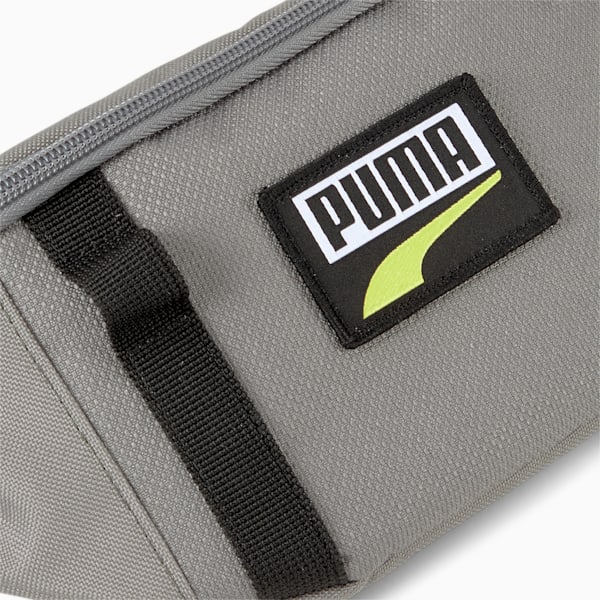 PUMA Deck Reflective Tec Waist Bag, Ultra Gray, extralarge-IND
