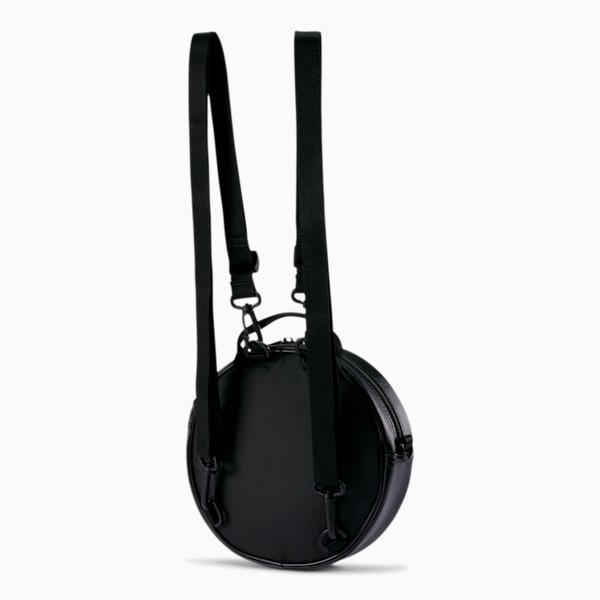 Core Round Women's Backpack, Puma Black-Valentine's, extralarge