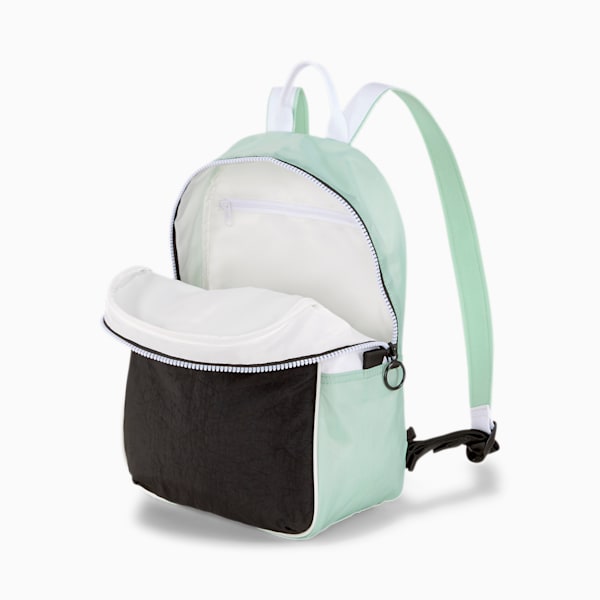Prime Street Women's Backpack, Mist Green-Puma Black-Puma White, extralarge