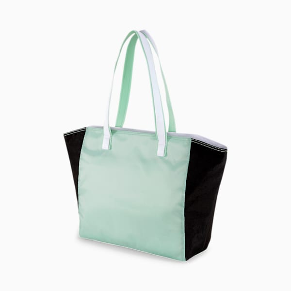 Prime Street Women's Large Shopper, Mist Green-Puma Black-Puma White, extralarge