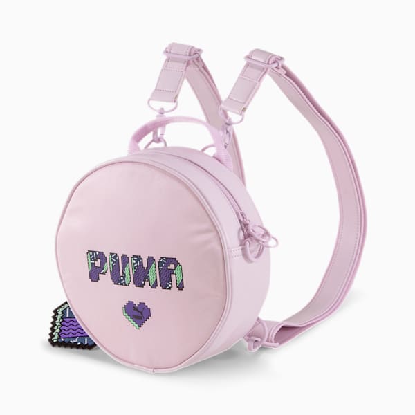 Prime Round Backpack, Lilac Snow-Valentine's, extralarge