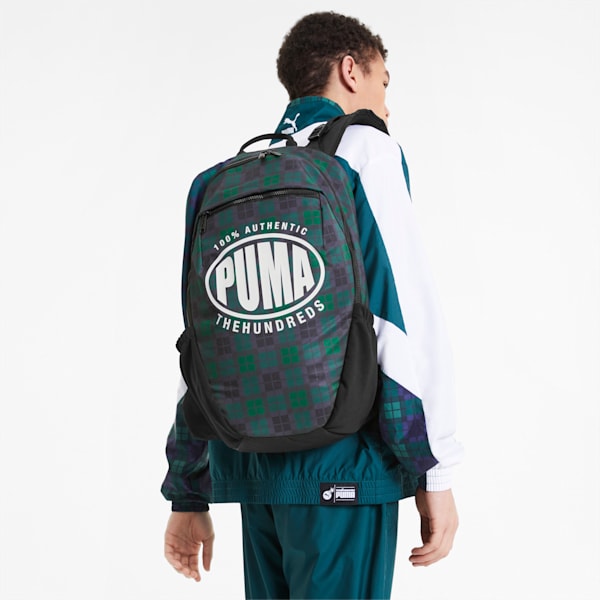 PUMA x THE HUNDREDS Backpack, Juniper-AOP, extralarge