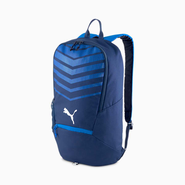 ftblPLAY Backpack, Puma New Navy-Electric Blue Lemonade, extralarge