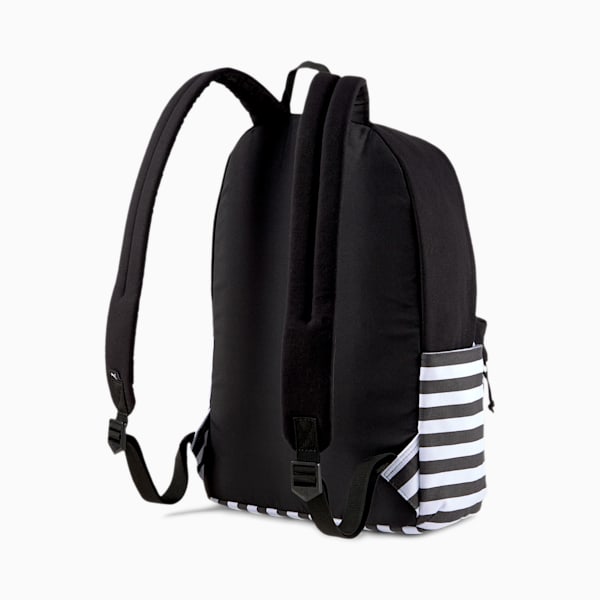 PUMA x ODIN Backpack, Puma White-Puma Black-Stripe, extralarge