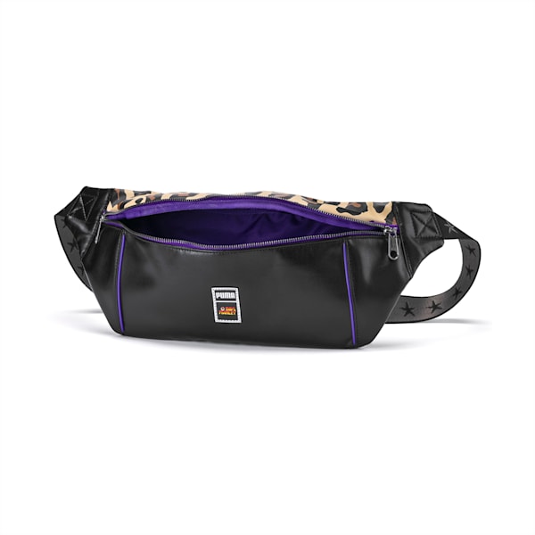 PUMA x PAUL STANLEY Waist Bag, Puma Black-AOP, extralarge