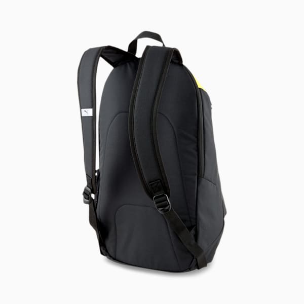 BVB FINAL Backpack, Puma Black-Cyber Yellow, extralarge