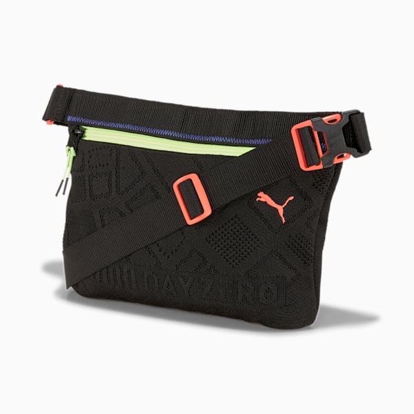 PUMA x CENTRAL SAINT MARTINS Knit Waist Bag, Puma Black, extralarge