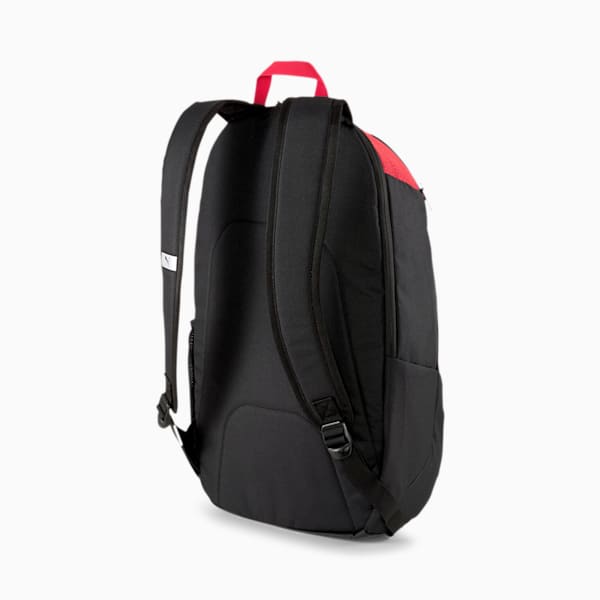 AC Milan FINAL Backpack, Puma Black-Tango Red, extralarge