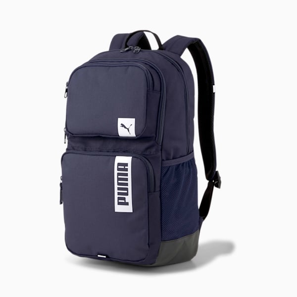 PUMA Deck II Unisex Backpack, Peacoat, extralarge-AUS