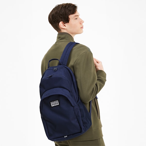 PUMA Academy Backpack, Peacoat, extralarge
