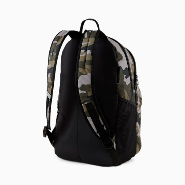 PUMA Academy Backpack, Forest Night-Camo AOP, extralarge