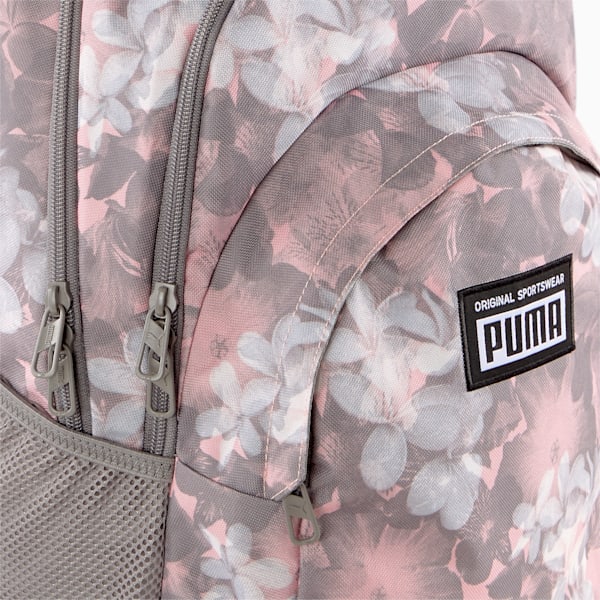 PUMA Academy Backpack, Bridal Rose-Floral AOP, extralarge