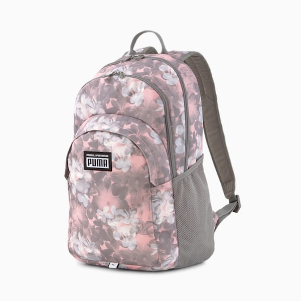 PUMA Academy Backpack, Bridal Rose-Floral AOP, extralarge