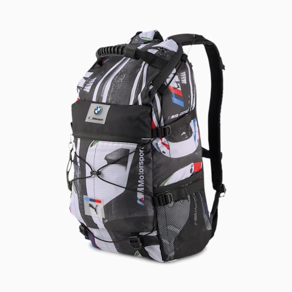 BMW M Motorsport Street Backpack, Puma Black, extralarge
