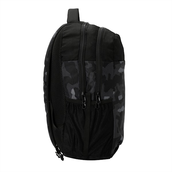 PUMA Style Unisex Backpack, Puma Black-Camo AOP, extralarge-IND