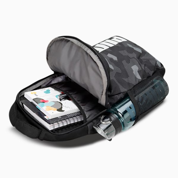 Style Backpack, Puma Black-Camo AOP, extralarge-IND