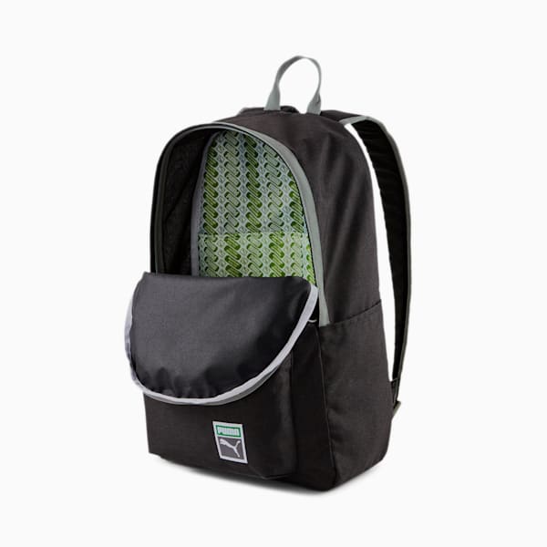 Originals Retro Backpack, Puma Black-heather, extralarge