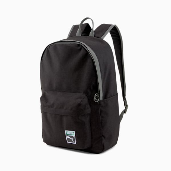 Originals Retro Backpack, Puma Black-heather, extralarge