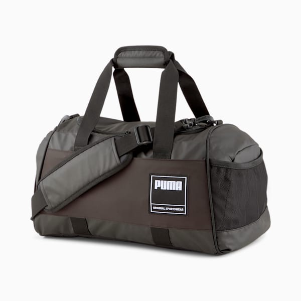 Puma black duffle bag discount