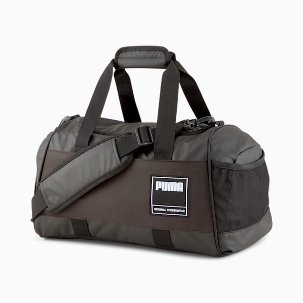 Small Gym Duffel Bag, Puma Black, extralarge