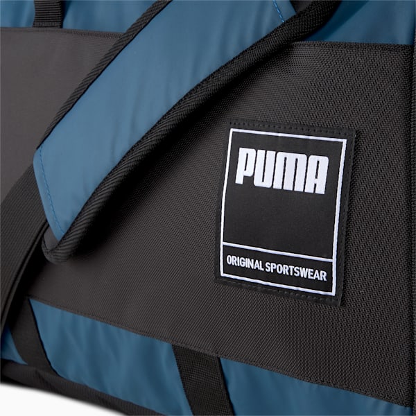 PUMA Unisex Gym Duffle Bag, Digi-blue-Puma Black, extralarge-AUS