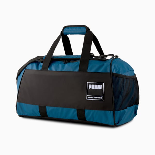 Medium Gym Duffel Bag, Digi-blue-Puma Black, extralarge