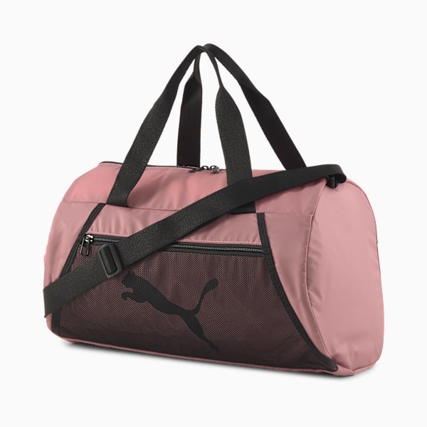 Essentials Barrel Bag, Foxglove-Puma Black, extralarge