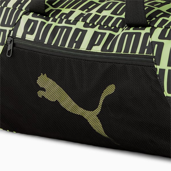 Maleta Essentials, Puma Black-Fizzy Yellow, extralarge