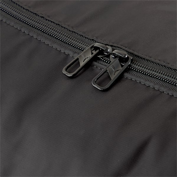 Essentials Barrel Bag, Puma Black-Bright Gold, extralarge