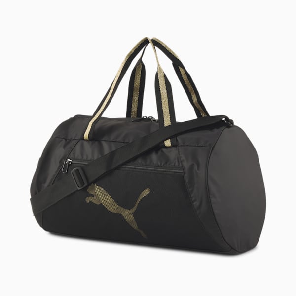 Active Training Barrel Bag, Puma Black-Bright Gold, extralarge-AUS