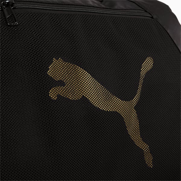 AT Essentials Grip Bag, Puma Black-Bright Gold, extralarge