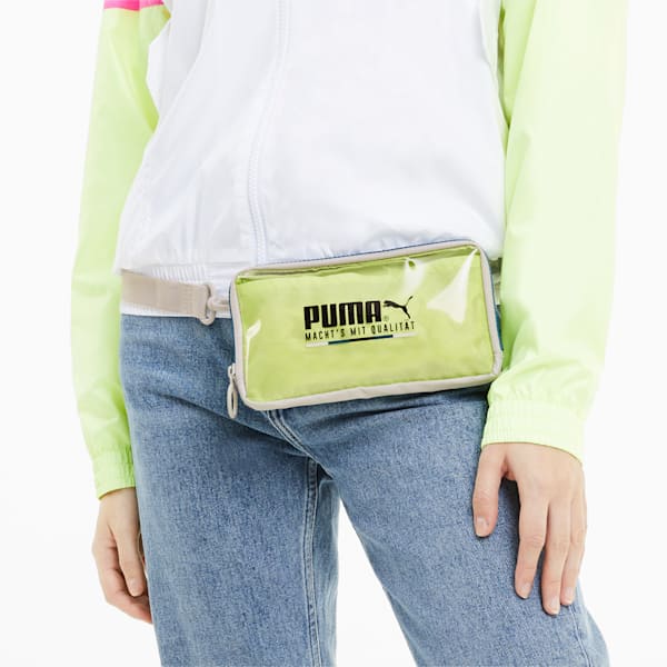 Street Sling Women's Pouch, Gray Violet-Sharp Green, extralarge-IND
