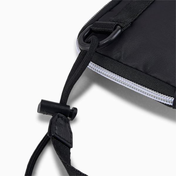 Mile Rider Prime Sling Pouch, Puma Black-Silver, extralarge