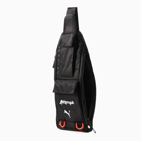 PUMA x ATTÈMPT Crossbody Bag, Puma Black, extralarge