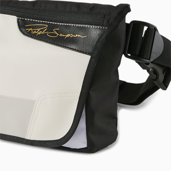 Ralph Sampson XS Messenger Bag, Puma White-Puma Black, extralarge