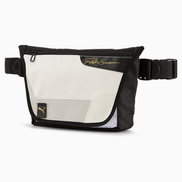 Ralph Sampson XS Messenger Bag, Puma White-Puma Black, extralarge