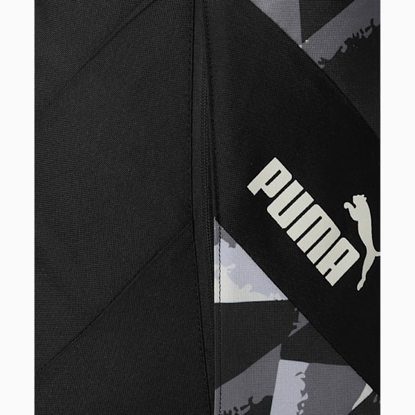 PUMA Derby Unisex Backpack, Puma Black-CASTLEROCK, extralarge-IND